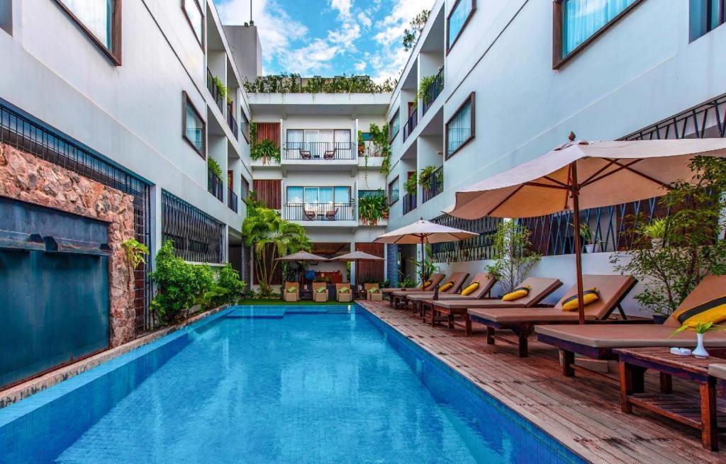 Popular Residence Hotel Siem Reap Dış mekan fotoğraf