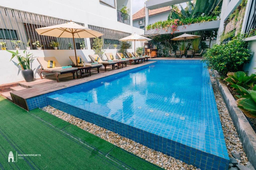 Popular Residence Hotel Siem Reap Dış mekan fotoğraf
